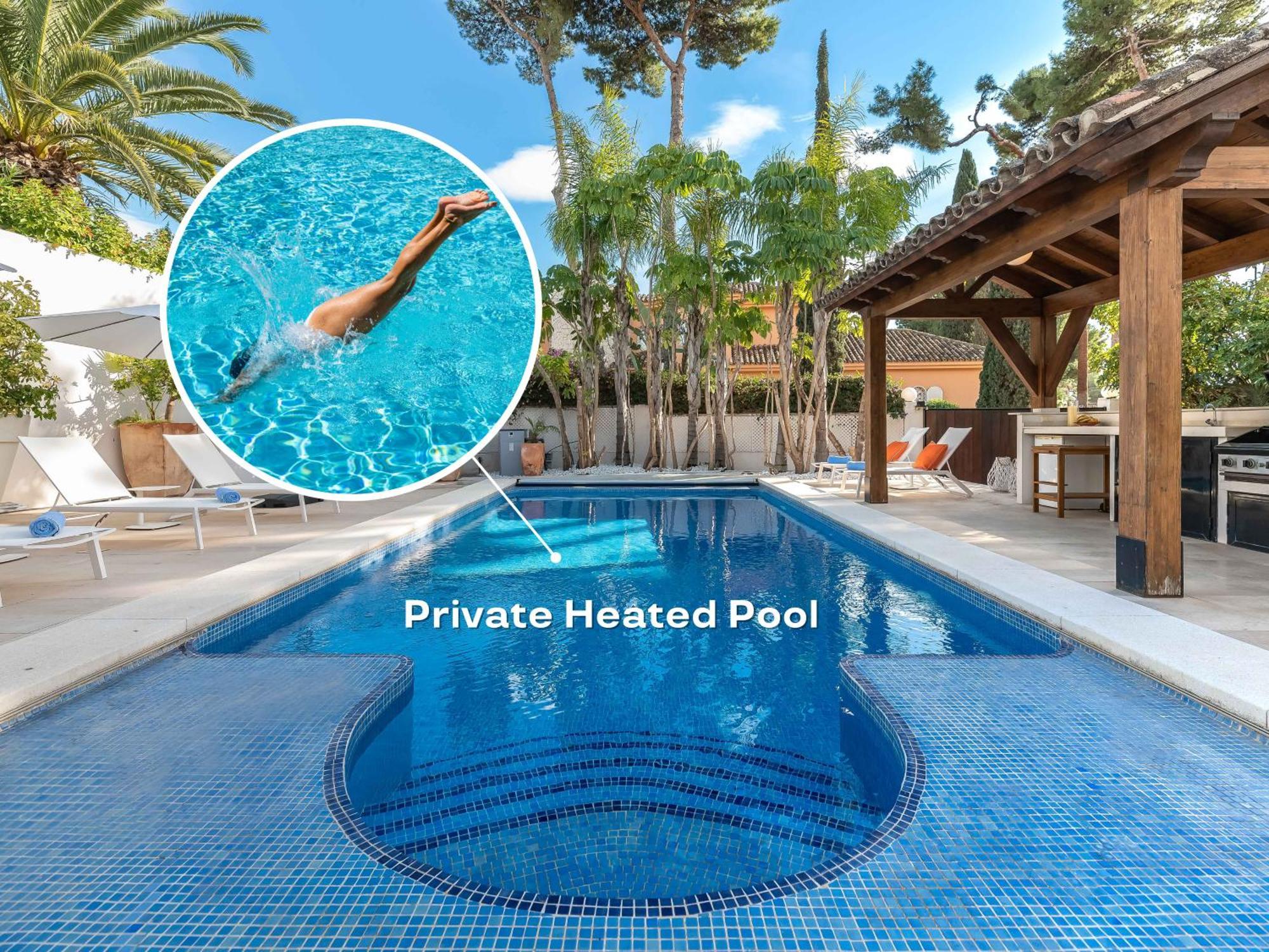 Vacation Marbella I Villa La Cabane, Prestige, Heated Pool, 300M To The Beach エクステリア 写真